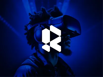 Geometric 'R' Monogram / Abstract Lettermark abstract logo brand identity branding geometric logo letter logo lettermark logo design logos logotype minimalist modern logo monogram r icon logo r letter logo r logo design tech logo