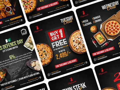 Social Media Post Design | Restaurant | Fastfood burger burger post design pizza post design post design restaurant social media soical media psot design standee design
