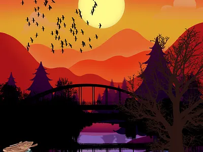 The River Remembers 3d animation art artwork design digital graphic design illustration motion graphics ui