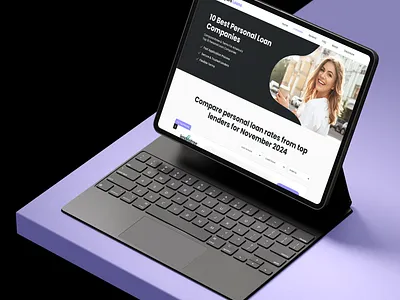 Compare Loans Website borrow branding clean compare loans design finance interest landing page loan rates loan term logo modern money pay payments rate uiux webflow