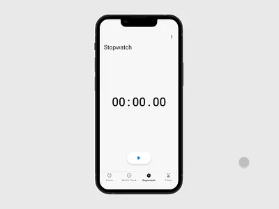 MI Clock — Stopwatch (Advanced Animation & State Transition) advancedprototype conditionallogic designpractice figmaprototyping interactiondesign learningbydesign microinteraction motiondesign productdesign prototypingvariables uianimation uidesign uxprototyping