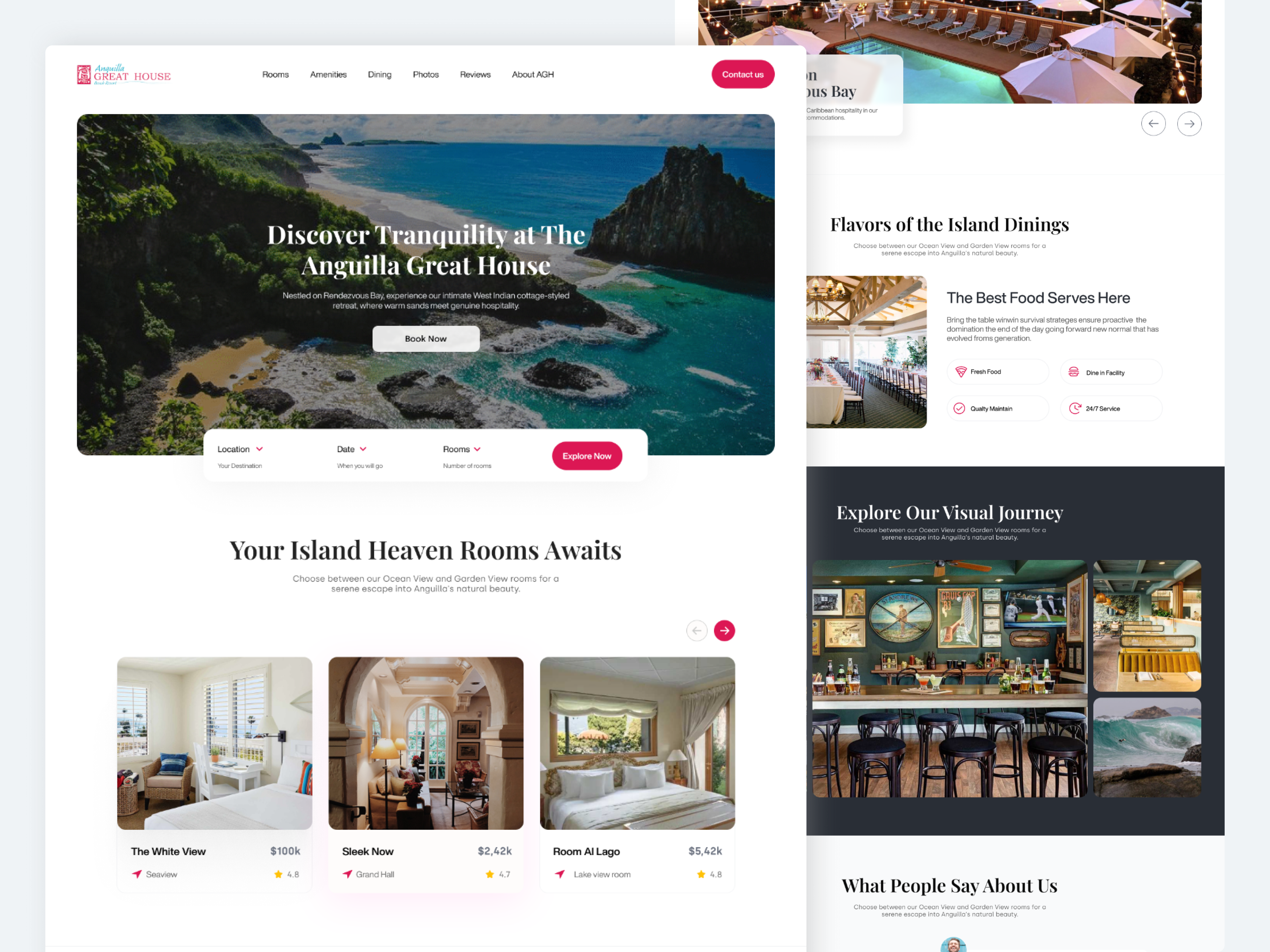 Example of Landing Page Design 