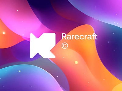 Rarecraft Logo design brand design craft crypto logo design logotype nft rare