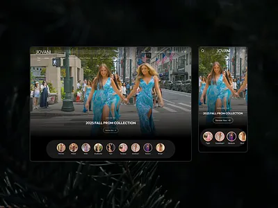 Jovani — Elegance in Every Pixel branding design product design ui ux