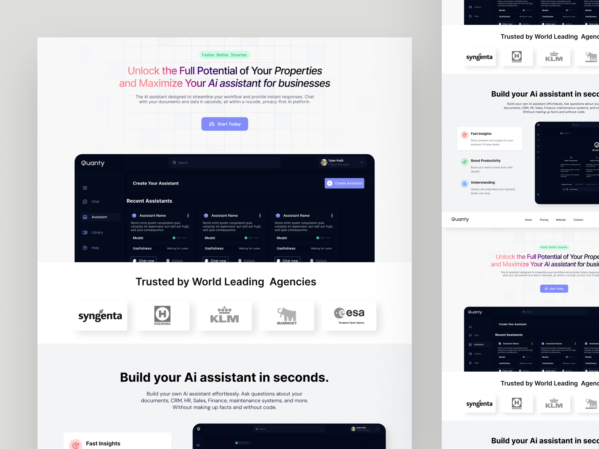 Example of Landing Page Design 