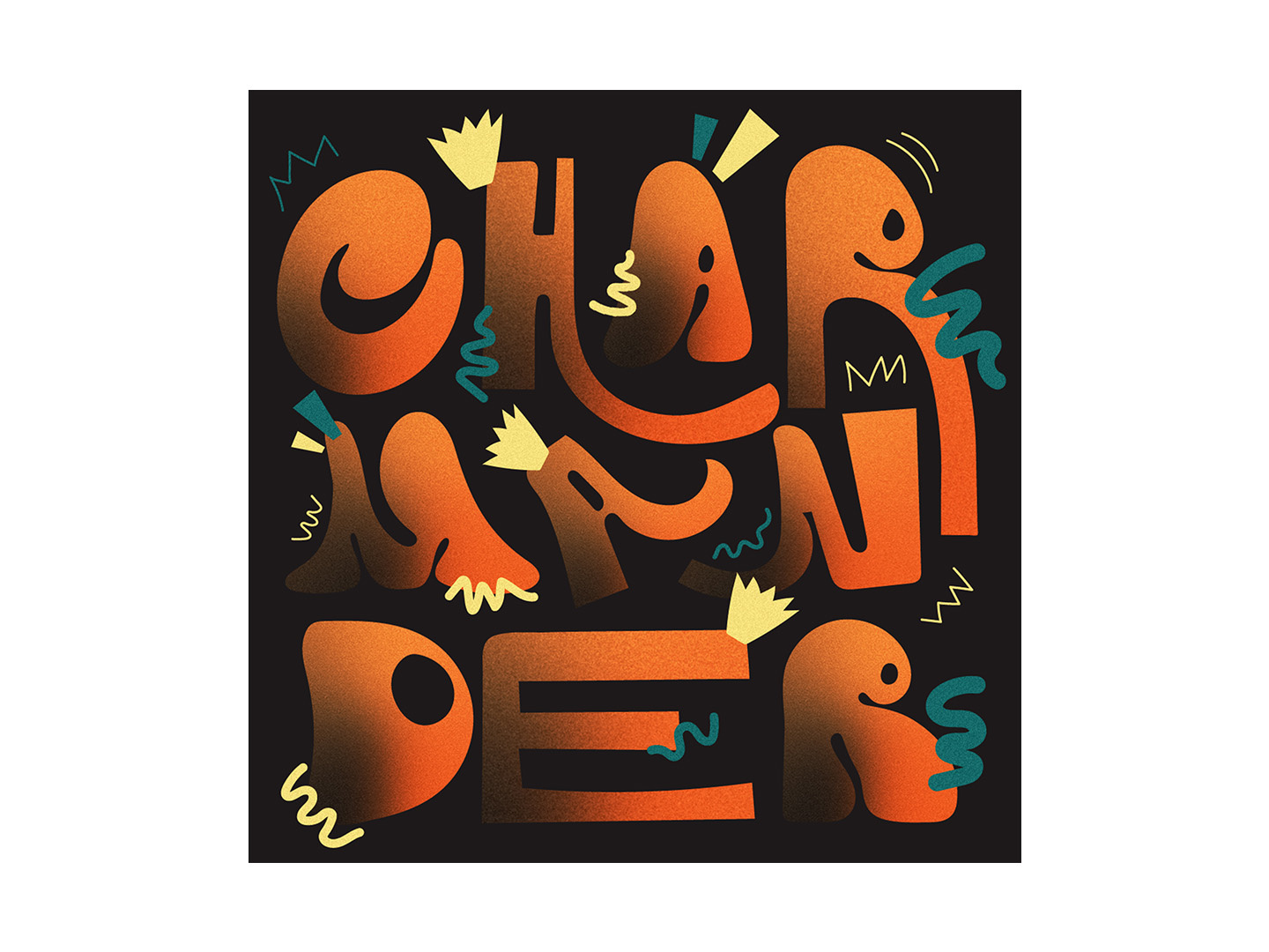 Example of Lettering For Merch, Ads, Prints, Etc