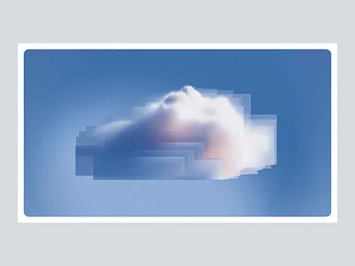 Hero Section & Motion for Voxly ai animation cloud cloud infrastructure hero section motion motion graphics pixel voxel web web design