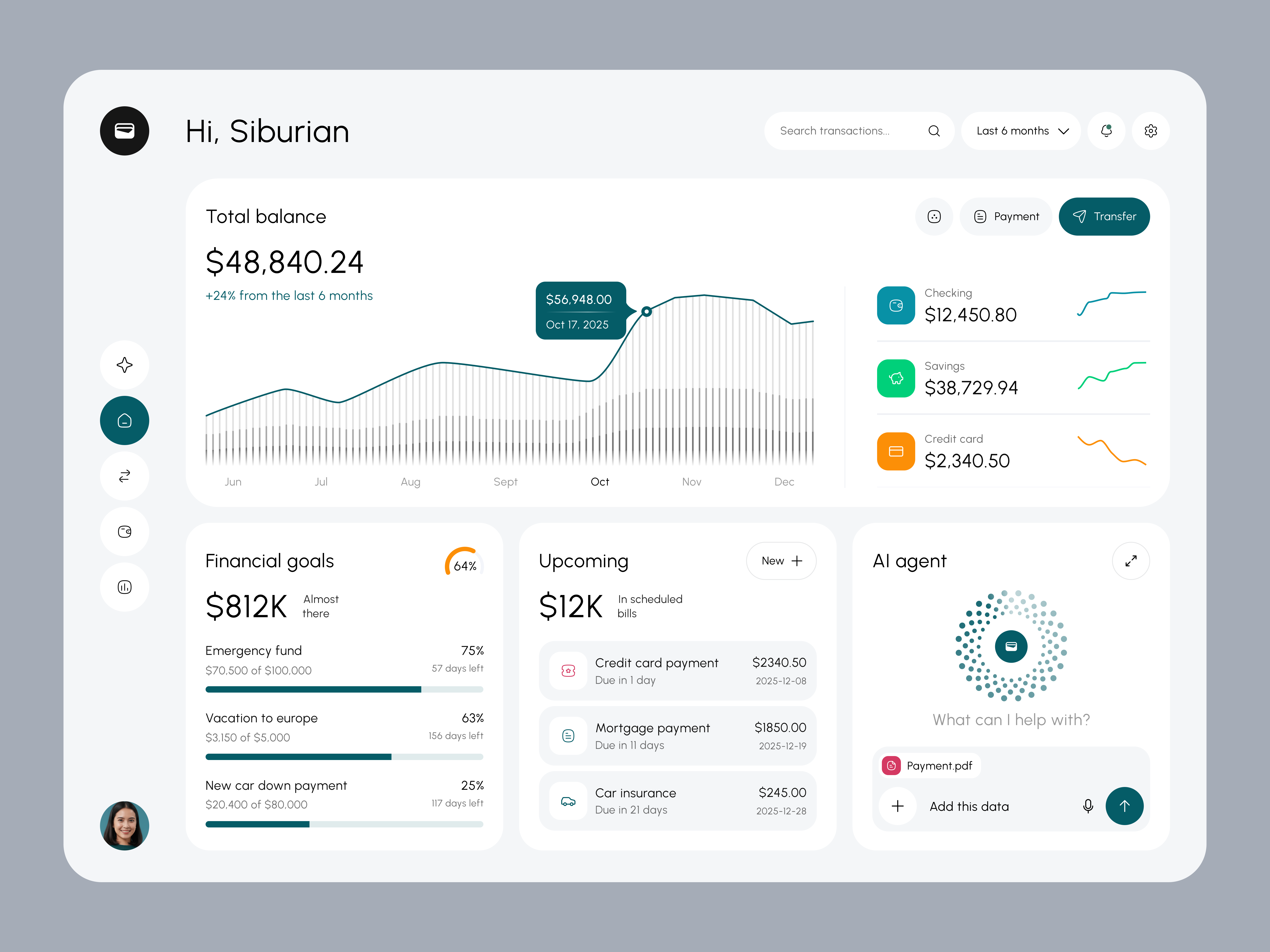 Example of UI/UX Designer Monthly Retainer