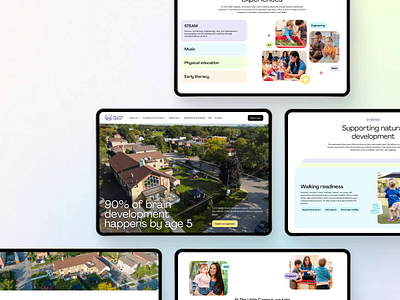 The Little Campus: Website Overview animation branding design design studio graphic design identity illustration landing landing page logo motion graphics rebranding ui user experience ux visual identity web web design webflow website design