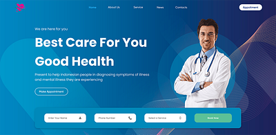 Health Care Web Design design health healthcare ui uiux web