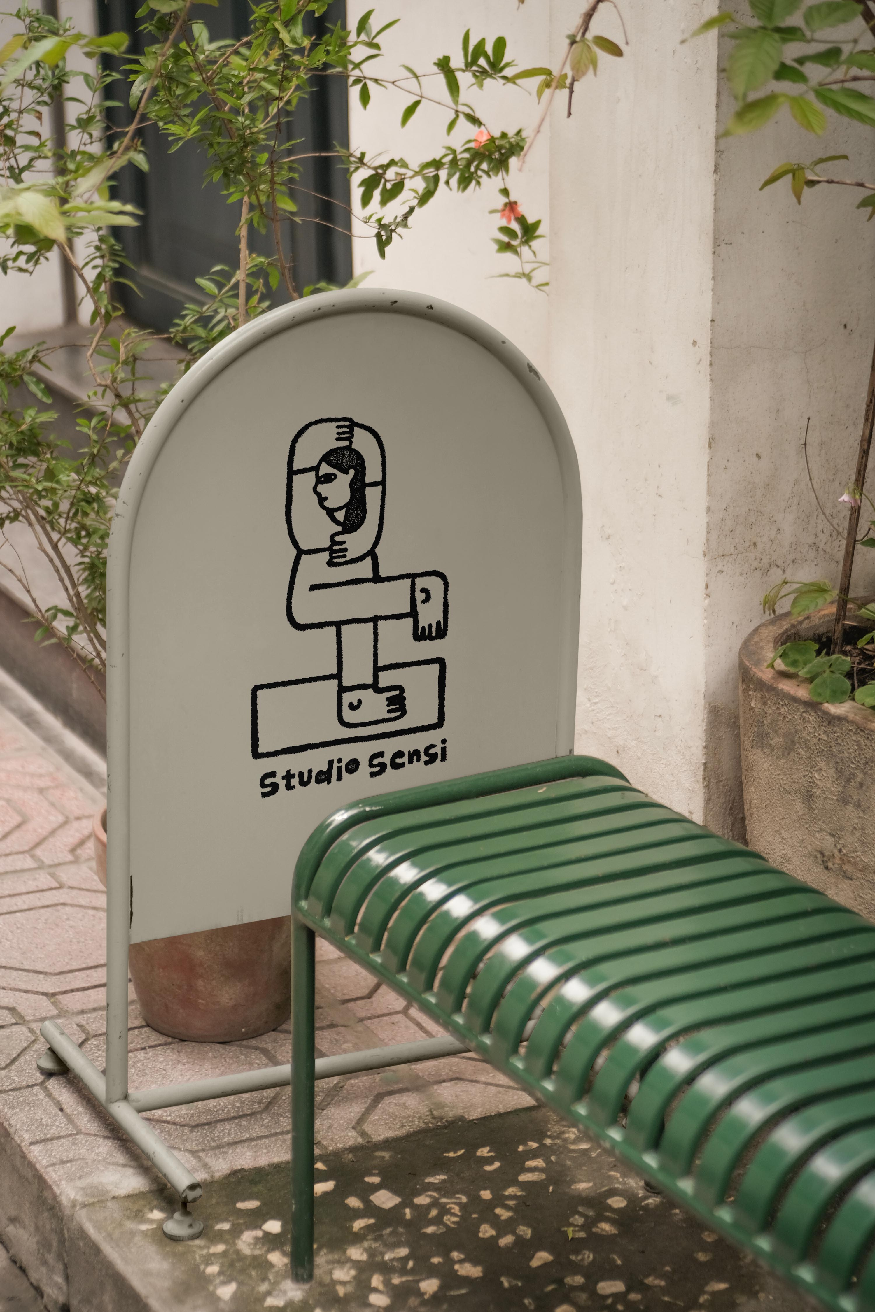 Studio Sensi Yoga Studio Identity, Logo Design, Custom Type. brandidentity branding design graphicdesign illustration logo