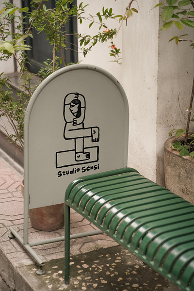 Studio Sensi Yoga Studio Identity, Logo Design, Custom Type. brandidentity branding design graphicdesign illustration logo