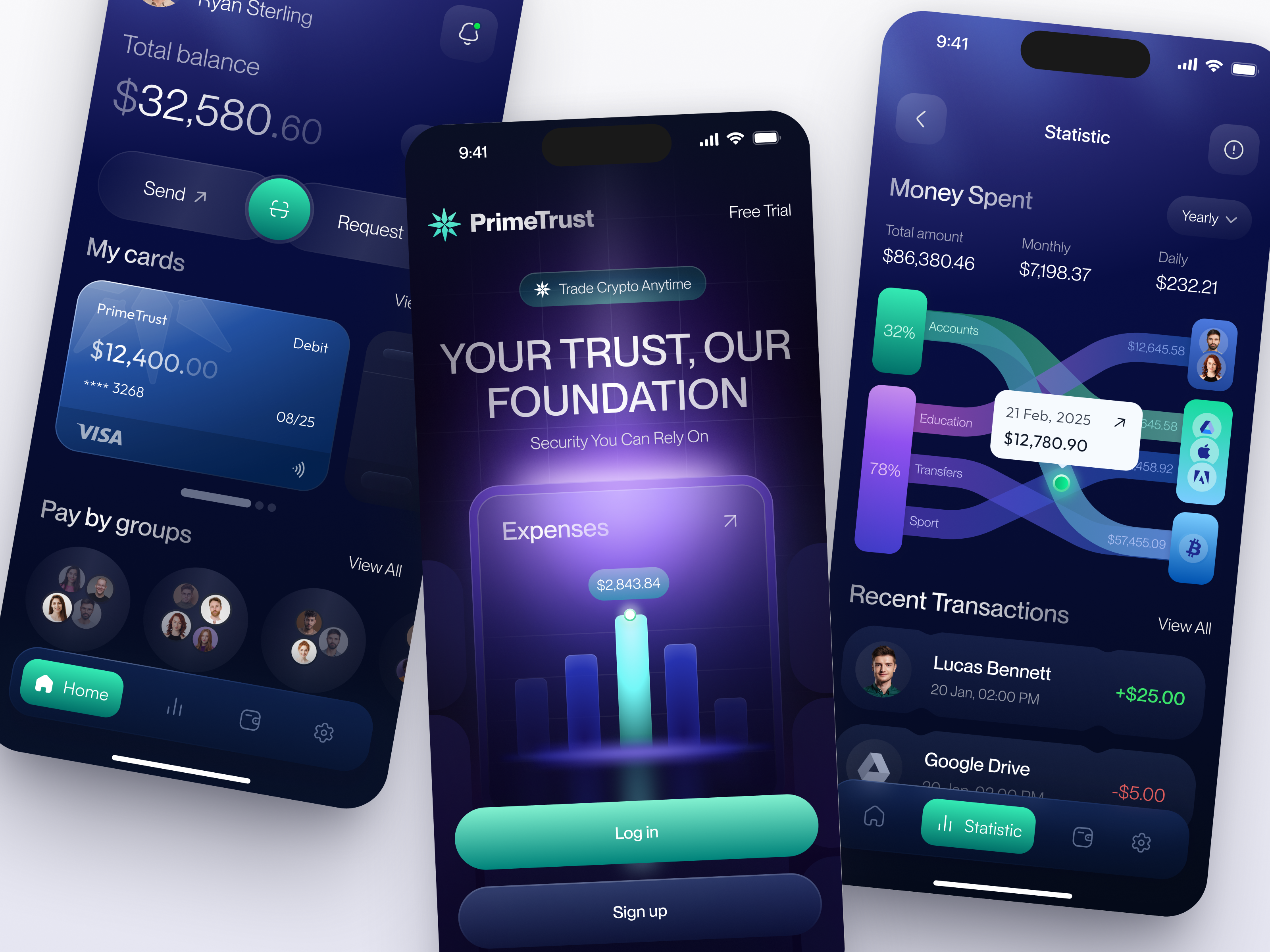 Mobile App for Fintech app design application application design design interface ios app design mobile mobile app mobile app design product service startup ui ux