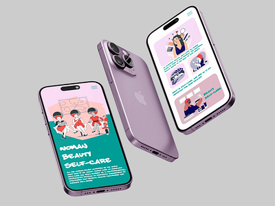 "Aura" Self-Care App | Multi-Feature UI Showcase adobe illustrator app design art branding concept art design design inspiration illustration ui