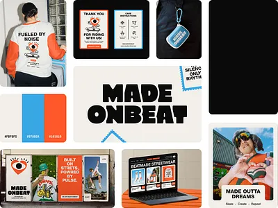 MADE ONBEAT | Branding | Packaging 3d animation brand design branding design graphic design identity identity design illustration logo logo design motion graphics ui