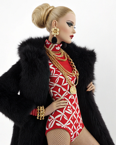"Metro Glam" | High-Fashion Barbie Styling 3d render adobe illustrator art character concept art design design inspiration illustration