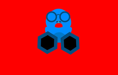 "Tech-Savvy Blob" | A Quirky Character Illustration adobe illustrator art concept art design design inspiration illustration