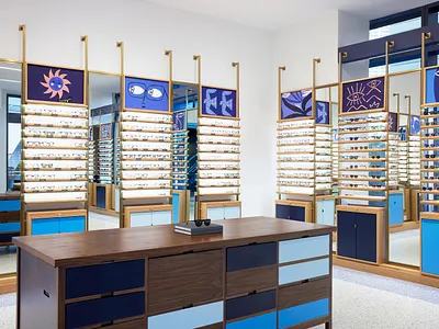 Illustrations for Warby Parker - Store Design brandidentity branding design illustration logo packagingdesign