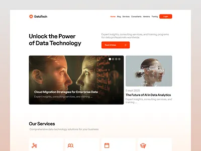 Blog Website Design app design blog blog landing page blog website blogpost design ui web design website design