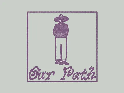 Illustration for Tshirt - Our Path Clothing branding graphicdesign illustration logo