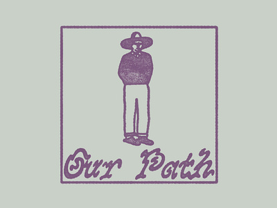 Illustration for Tshirt - Our Path Clothing branding graphicdesign illustration logo
