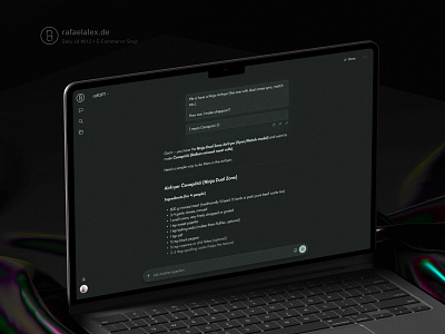 Daily UI #013 – Direct Messaging ai chat chat conversation design dailyui dark mode messaging teachers font ui design
