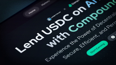 Compound Redesign blockchain compound crypto ui webdesign