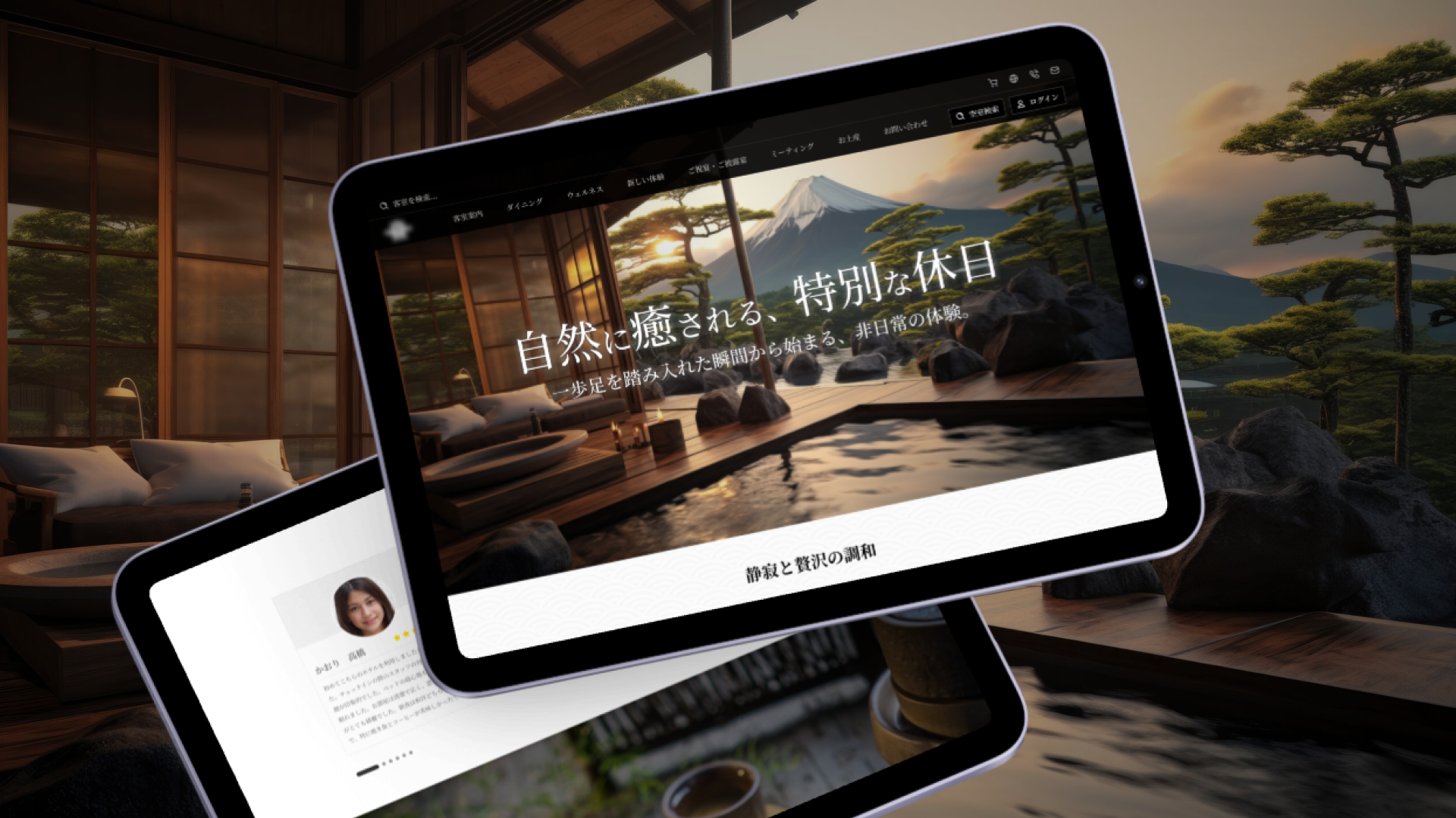 🗾 Website Design - Japanese Luxury Hotel blackandwhite designinspiration designportfolio dribbble japanesedesign luxuryexperience luxuryhotel minimaldesign modernaesthetic uidesign uiuxdesign uxdesign webdesign websitedesign zenstyle