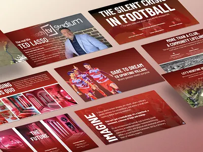 Football Club Pitch Deck | Sports Presentation figma football club pitch deck football club presentation google slides graphic design investor pitch deck investor presentation keynote powerpoint slide sports pitch deck sports presentation