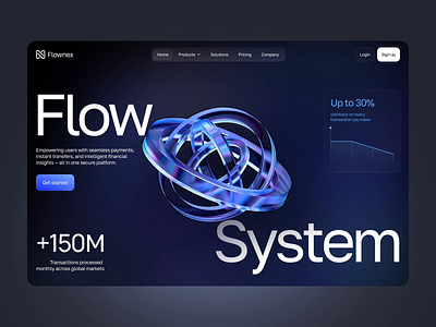 Fintech Platform Home Page Design banking design banking home design banking home page banking landing design digital bank design finance home page design fintech analytics design fintech landing fintech landing design fintech platform fintech platform ui fintech platform ux investments landing page money management neo banking payments product design