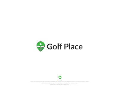 Golf Place logo concept applogo brand design brandidentity branding clean creative logo golf golf club green logo logodesign logoinspiration logomaker mark minimal modern nature sports logo