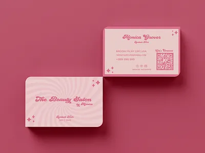 Retro Style Business Card branding business card card design graphic design illustration photoshop print design retro design visual identity