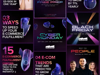 FA PREP Social Media - Branding & Marketing branding graphic design iconography illustration marketing social media