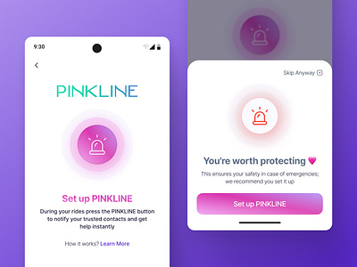 PINKFLY Women Only Ride Hailing - UI/UX & Branding app design branding graphic design logo ui ux