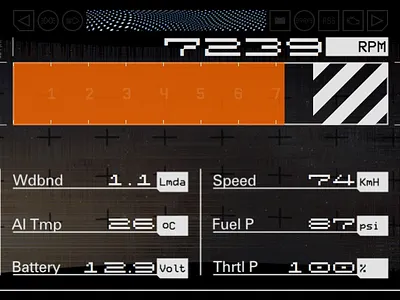 Stars Driven Pt2 automotive car dash design dashboard graphic design ui