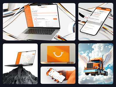 iDispatchHub SaaS - UI/UX, Marketing & Branding branding design graphic design logo marketing social media ui ux