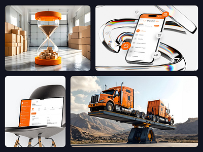 iDispatchHub SaaS - Marketing & Branding branding graphic design marketing social media ui ux