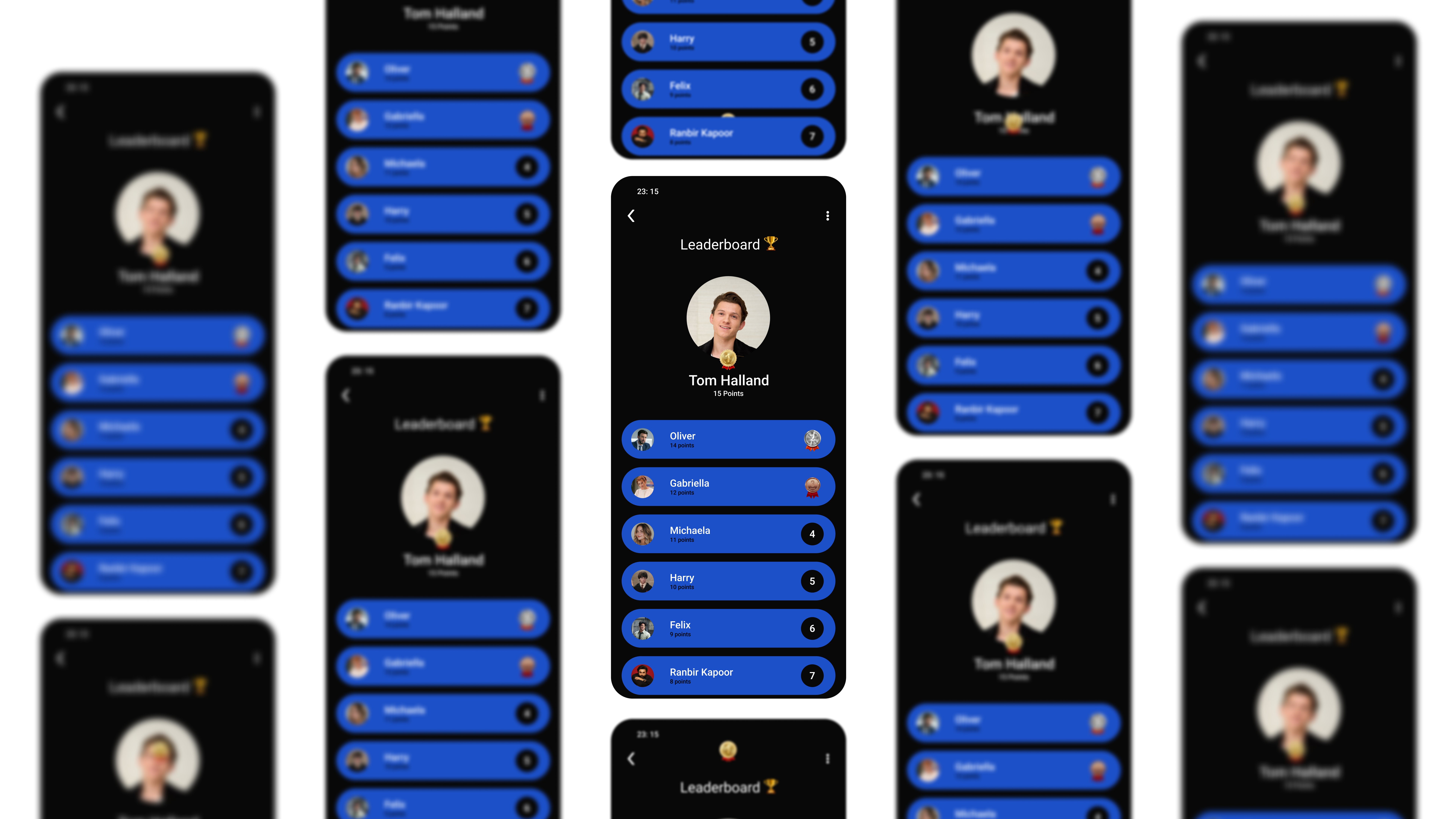 Leaderboard UI — Gaming & Competition 19 creative direction daily ui challenge dailyui19 design figmadesign gaming leaderboard modern ui userexperience