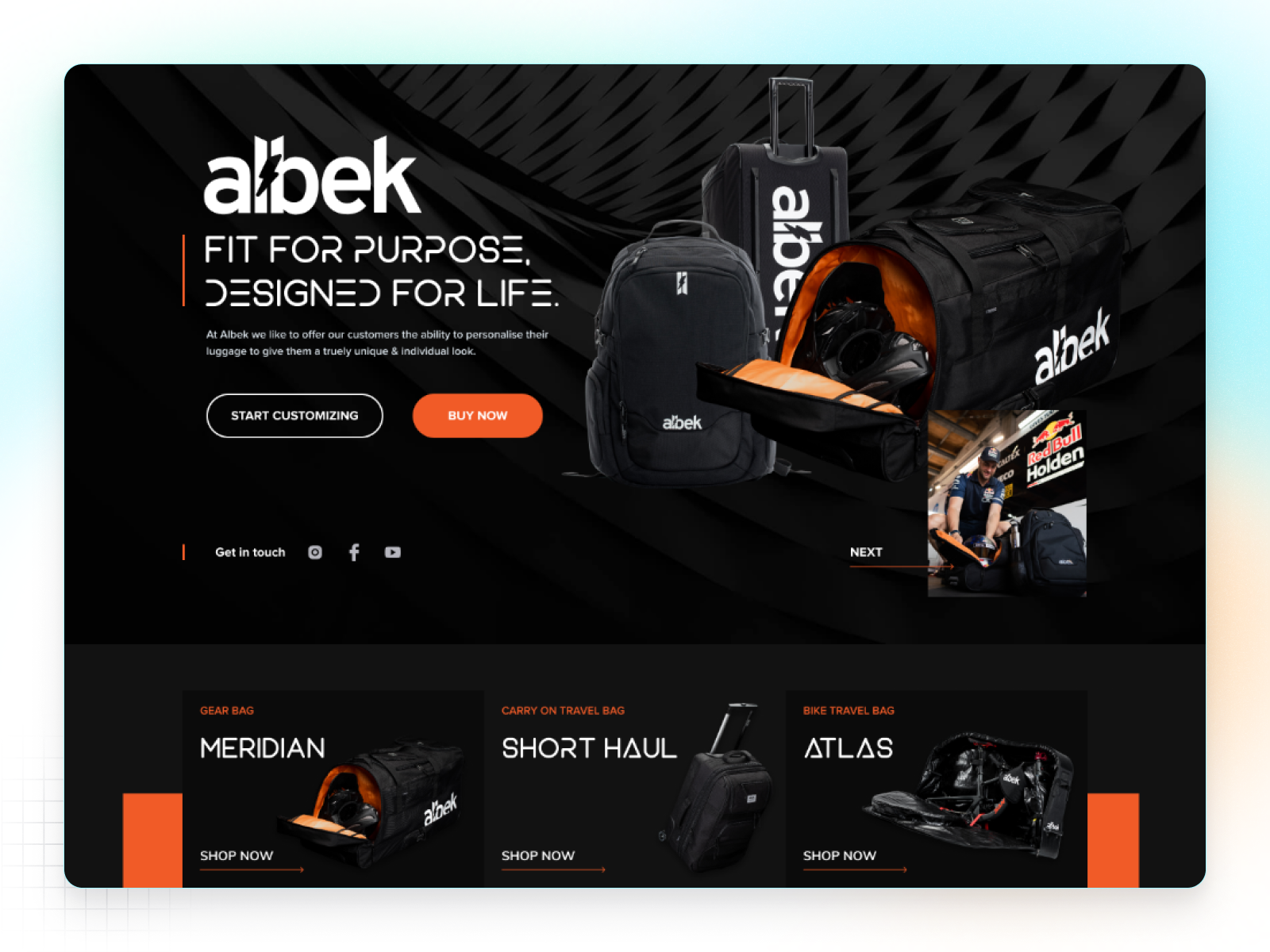 Example of Web Design UI/UX For Startups