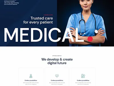 Physician - Medical Hospital & Healthcare WordPress Theme blog business design illustration ui web design webdesign wordpress wordpress theme wordpress themes