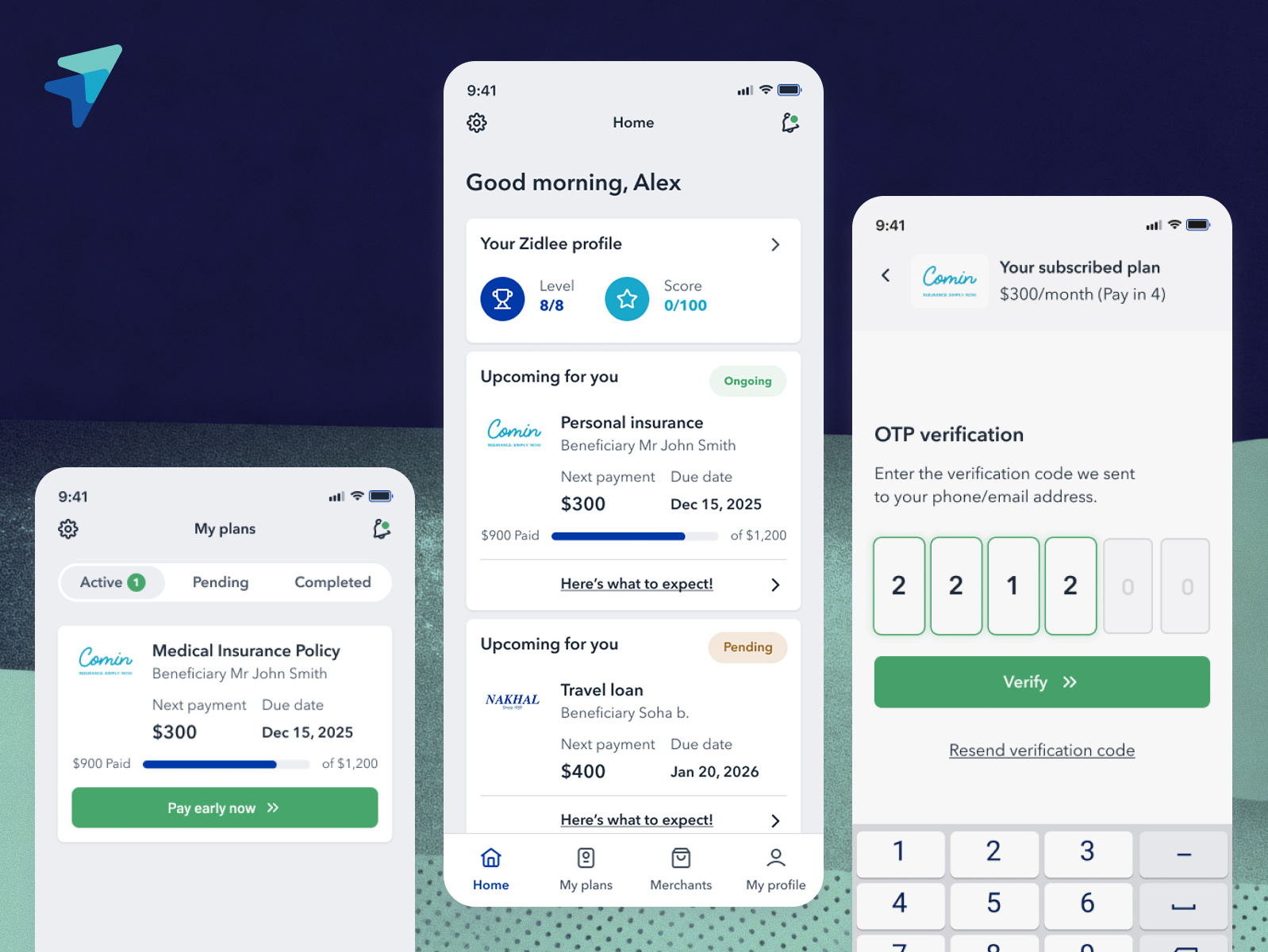 Installment Payment Enabler banking mobile app finance fintech fintech design fintech mobile app design installment interface mobile app product design productdesign startup ui ux