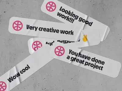 Comment Stikkerz™ part duh cool design geometric icon illustration logo sticker typography