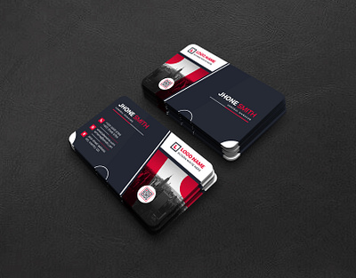 Business card Design Template adobe illustrator adobe photoshop brand identity branding business card business card design business card mockup design graphic design minimal business card simple business card