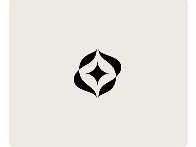 Logo 17 / 365 - daily AI logo challenge ai aura logo magic spark symbol symboolean.