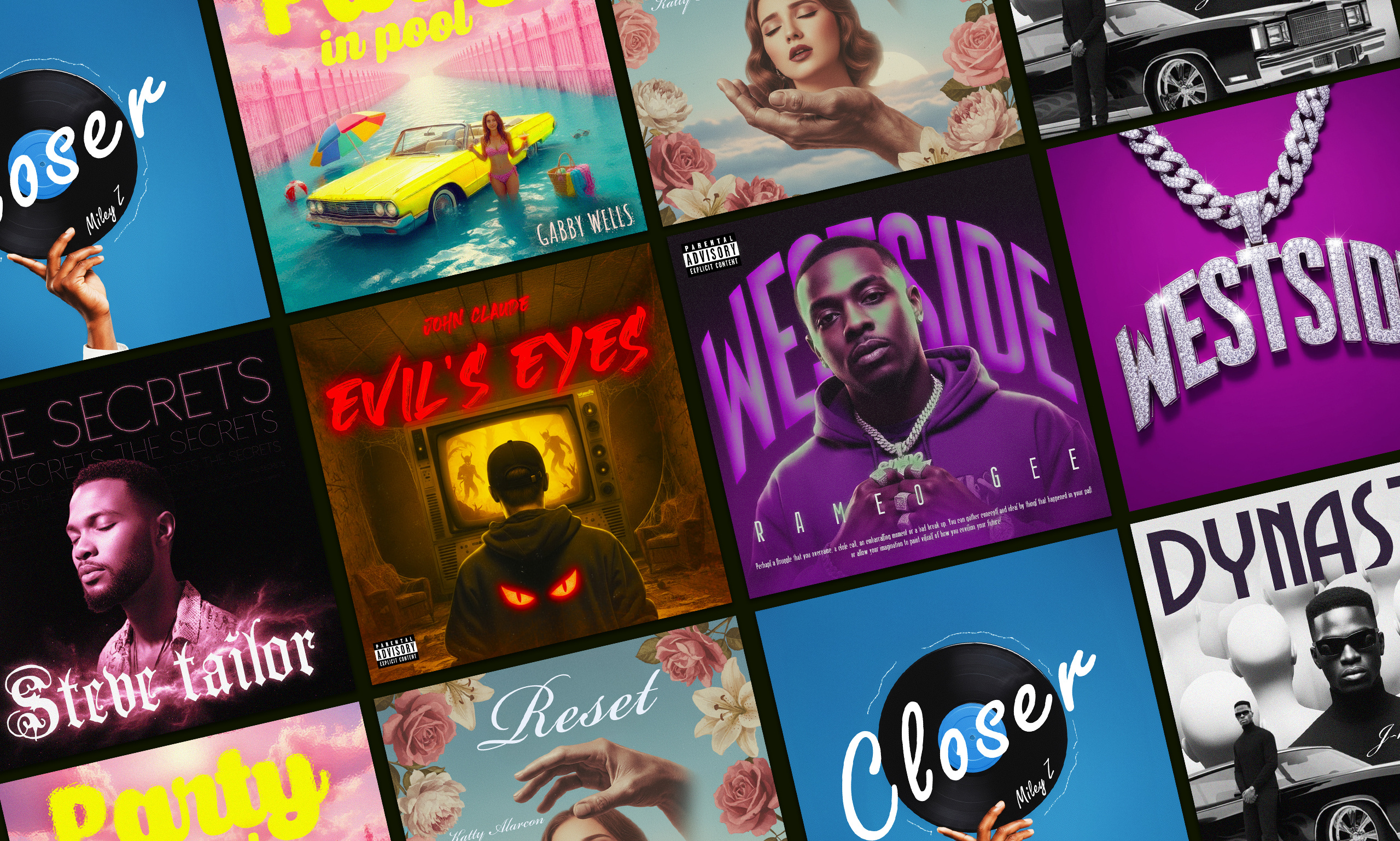 MUSIC Album Covers