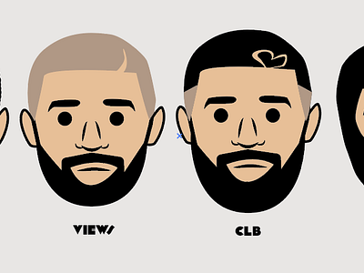 The Boy Evolution Drizzy Drake branding design graphic design illustration vector