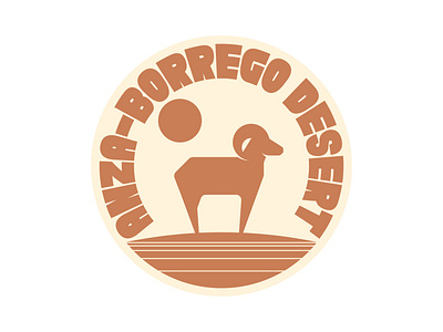 Anza-Borrego Desert Design branding design graphic design graphicdesign graphics illustration logo vector
