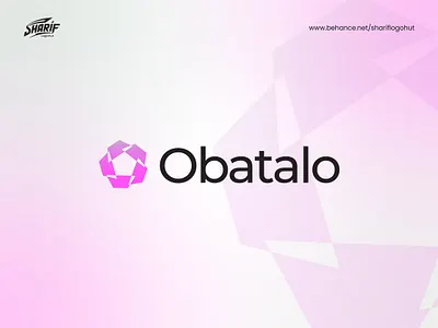 Obatalo Tech Logo branding graphic design illustration logo logotype typography vector