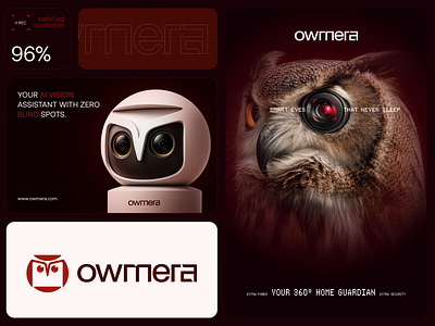 CC Camera Branding, Owmera brand identity branding cc camera brand logo cc camera branding closed circuit camera icon logo logo design logo mark logos logotype minimalism modern logo owl and camera symbol vector visual identity