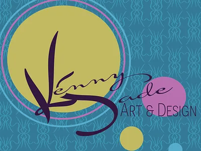 Kenny Sade Art & Design Branding (2023-25) branding design graphic design illustration logo typography vector